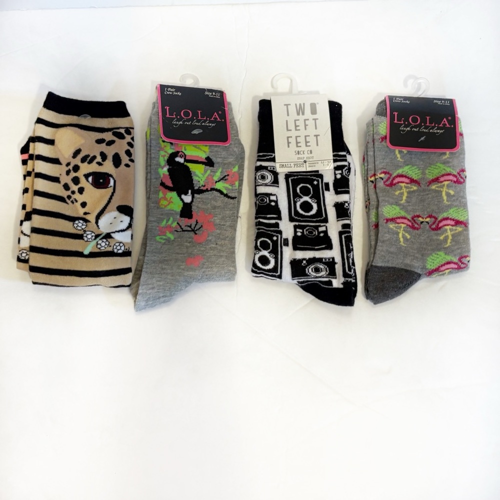 Lola Casual Sock Bundle with Fun Patterns
